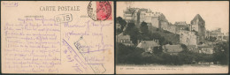 Guerre 14-18 - N°138 Sur CP Obl P.M.B.  (191X) + Censure C.F. (Folkestone) + Censure Gepasseerd > Bergen Op Zoom - Army: Belgium