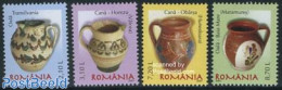 Romania 2007 Ceramics 4v, Mint NH, Art - Art & Antique Objects - Ceramics - Neufs