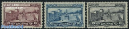 San Marino 1927 War Victims Memorial 3v, Unused (hinged) - Unused Stamps