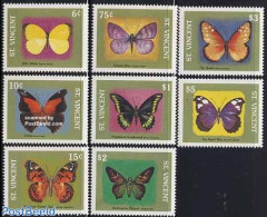 Saint Vincent 1989 Butterflies 8v, Mint NH, Nature - Butterflies - St.Vincent (1979-...)