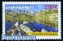 Andorra, French Post 2009 Cercle Dels Pessons 1v, Mint NH, Sport - Mountains & Mountain Climbing - Ongebruikt