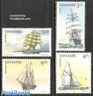 Denmark 1993 Ships 4v, Mint NH, Transport - Ships And Boats - Ongebruikt