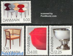 Denmark 1997 Danish Design 4v, Mint NH, Art - Art & Antique Objects - Industrial Design - Neufs