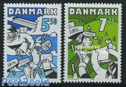 Denmark 2008 Europa, The Letter 2v, Mint NH, History - Europa (cept) - Neufs