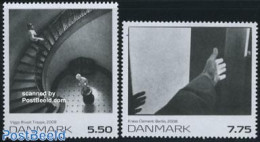 Denmark 2008 Photographic Art 2v, Mint NH, Art - Photography - Unused Stamps