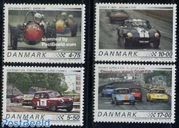 Denmark 2006 Vintage Racing Cars 4v, Mint NH, Sport - Transport - Autosports - Sport (other And Mixed) - Automobiles - Neufs