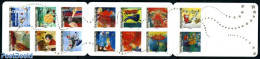 France 2009 Best Wishes 14v S-a In Booklet, Mint NH, Performance Art - Religion - Transport - Music - Christmas - Stam.. - Unused Stamps