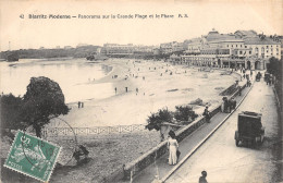 64-BIARRITZ-LA GRANDE PLAGE-6011-N 6009-A/0077 - Biarritz