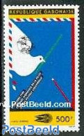 Gabon 1986 World Postal Day 1v, Mint NH, Post - U.P.U. - Neufs