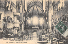 46-SALVIAC-INTERIEUR DE L EGLISE-N 6008-H/0205 - Salviac