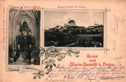 Ptujska Gora, 1899, Gruss Aus Maria Neustift Bei Pettau, Ptuj, Zal. W. Blanke Pettau, Kompletna, Cerkev, Kirche - Slowenien