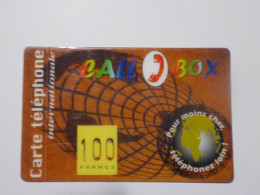 CARTE TELEPHONIQUE    Call Box  100Francs - Cellphone Cards (refills)