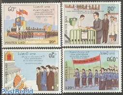 Laos 1990 15 Years Republic 4v, Mint NH, Health - Health - Laos