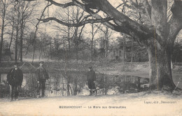 95-BESSANCOURT-CHASSEURS A LA MARE AUX GRENOUILLES-N 6008-G/0265 - Altri & Non Classificati