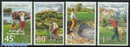 New Zealand 1995 Golf 4v, Mint NH, Sport - Golf - Sport (other And Mixed) - Neufs