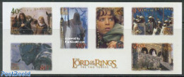 New Zealand 2002 Lord Of The Rings 6v S-a, Mint NH, Nature - Horses - Art - Photography - Science Fiction - Neufs