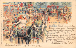 73-NICE-BATAILLE DE FLEURS-N 6008-G/0129 - Karneval