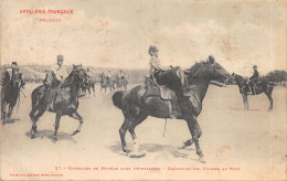 MI-ARTILLERIE FRANCAISE-EXERCICE DE MANEGE-N 6008-G/0075 - Weltkrieg 1914-18