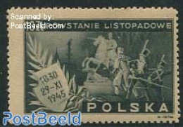 Poland 1945 November Uprising 1v, Mint NH, Nature - Horses - Unused Stamps