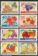 Romania 1963 Fruits 8v, Mint NH, Nature - Fruit - Wine & Winery - Unused Stamps