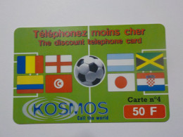 CARTE TELEPHONIQUE    Kosmos   50 F - Mobicartes (recharges)