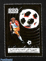 Comoros 1989 World Cup Football 1v Gold, Mint NH, Sport - Football - Comoros