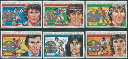 Guinea Bissau 1982 World Cup Football 6v, Mint NH, Sport - Football - Guinée-Bissau