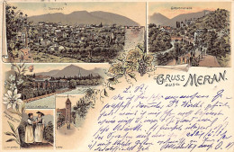 MERANO - Litografia - Ed. Lautz 942 - Anno 1897 - Merano