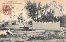 Maroc - OUJDA - Vue Du Cimetière Et Marabout Sidi-Aïssa - Ed. F. Millet  - Other & Unclassified