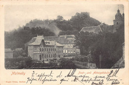 Belgique - MALMÉDY (Liège) Bâtiments De La Poste Et De L'abbaye - Post-und Abteigebäude - Malmedy