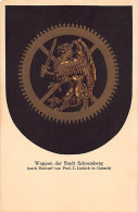 Schramberg (BW) Wappen Der Stadt Schramberg Nach Entwurf Von Prof. C. Liebich In Gutach) - Schramberg
