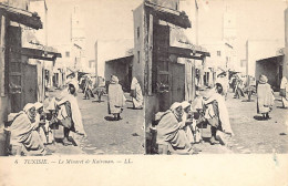 Tunisie - Le Minaret De Kairouan - CARTE STÉRÉO - Ed. Levy L.L. 6 - Tunisia