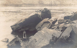 Congo Kinshasa - LUSAMBO - Rochers De La Rivière Sankuru - CARTE PHOTO - Ed. Le Congo Illustré - C. Zagourski  - Belgian Congo