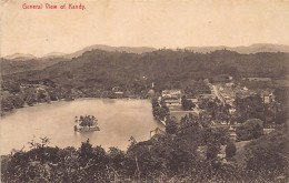 Sri Lanka - KANDY - General View - Publ. Plâté & Co. 391 - Sri Lanka (Ceylon)