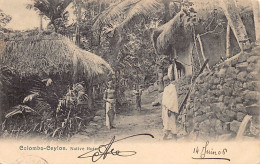 Sri Lanka - COLOMBO - Native Huts - Publ. Unknown  - Sri Lanka (Ceylon)