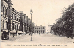 Sri Lanka - COLOMBO - Queen Street - General Post Office - Gardens Of Government House - Publ. H. Grimaud  - Sri Lanka (Ceylon)