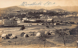 Namibia - WINDHOEK Windhuk - General View With The Railway Station - REAL PHOTO - Publ. F. Nink  - Namibia