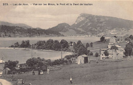 LAC DE JOUX (VD) Vue Sur Les Bioux, Le Pont Et La Dent De Vaulion - Ed. Phototypie Co 2173 - Andere & Zonder Classificatie