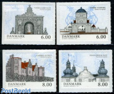 Denmark 2011 Houses 4v S-a, Mint NH, Art - Architecture - Unused Stamps