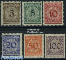 Germany, Empire 1923 Definitives 6v, Mint NH - Ungebraucht