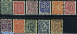 Germany, Empire 1920 On Service 11v, Mint NH - Sonstige & Ohne Zuordnung