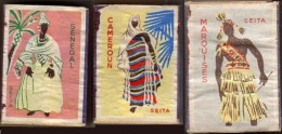 3 Boites D'Allumettes - PAYS COSTUMES - Matchboxes