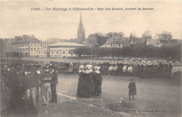 29-CHATEAULIN-MARIAGE SUR LES QUAIS-N 6009-C/0181 - Châteaulin