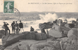 29-BRETAGNE-EFFET DE VAGUES-N 6009-B/0149 - Autres & Non Classés