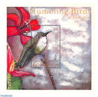 Dominica 2001 Chlorostilbon Swainsonii S/s, Mint NH, Nature - Birds - Dominicaine (République)