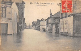 75-PARIS-INONDATION 1910-RUE DE BELLIEVRE-N 6009-B/0037 - Other & Unclassified