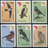 Central Africa 1999 African Birds 6v, Mint NH, Nature - Birds - Centrafricaine (République)