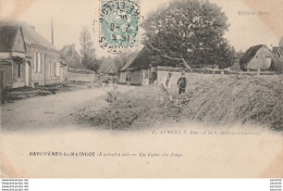 U4-28) BERCHERES LA MAINGOT (EURE ET LOIR) UN COIN DU PAYS  - ( ANIMEE - HABITANTS - TRAVAUX ) - Other & Unclassified