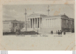 U9- SOUVENIR D ' ATHENES (GRECE GREECE) ACADEMIE - ( 2 SCANS ) - Grèce