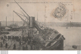 U9-33) BORDEAUX - L ' ECHOUEMENT EN GARONNE DES M.M.  " LE CHILI "  LE 24 AVRIL 1903 - Bordeaux